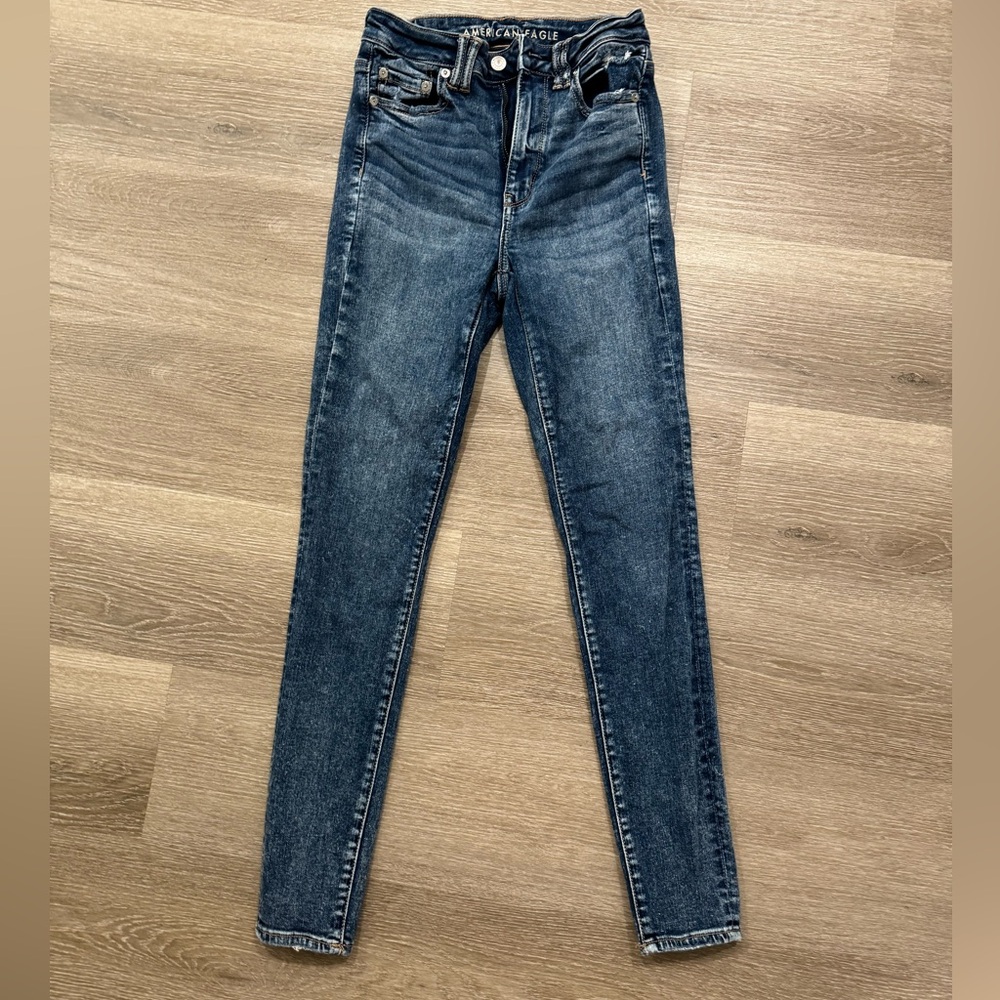 American Eagle Outfitters Skinny Blue Jeans with Stretch